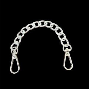 Strap Extender 7.8” Swivel Clasp Silver Link Look (A733)